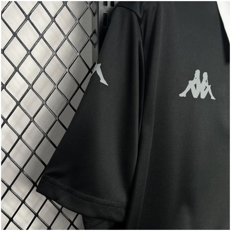 AS Monaco maillot foot noir 2024/25-Haut