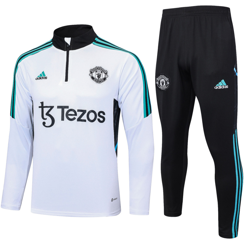 Tenue d’entraînement blanche de Manchester United 2023/24