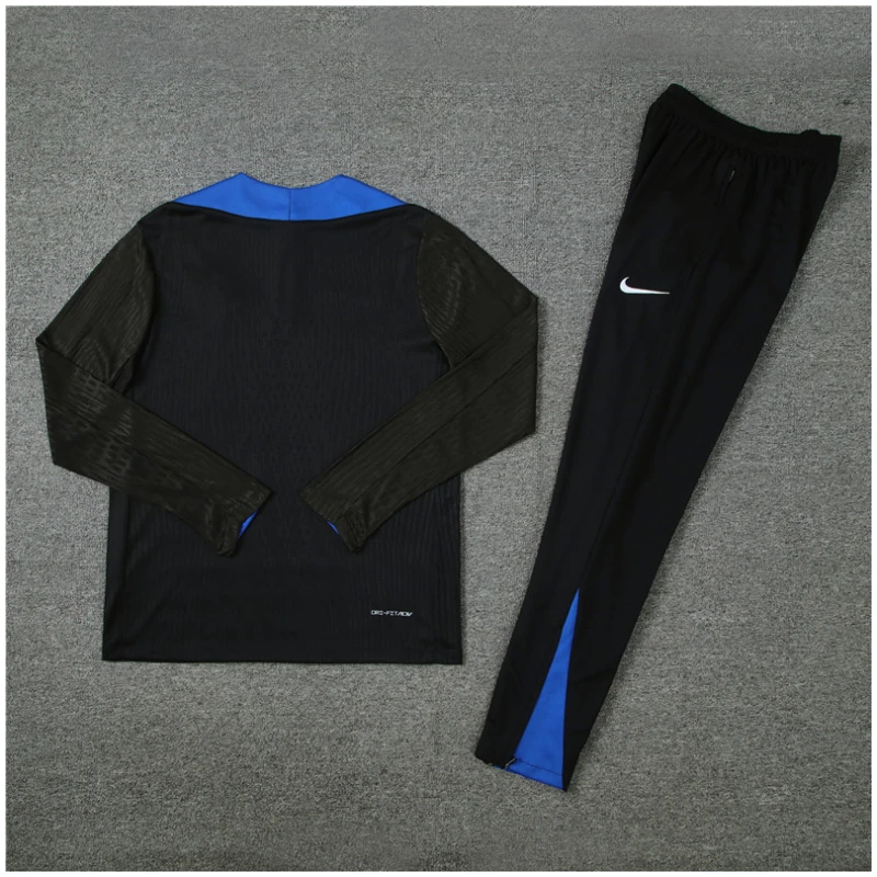 Tenue d’entraînement enfant Inter Milan noire 2024/25