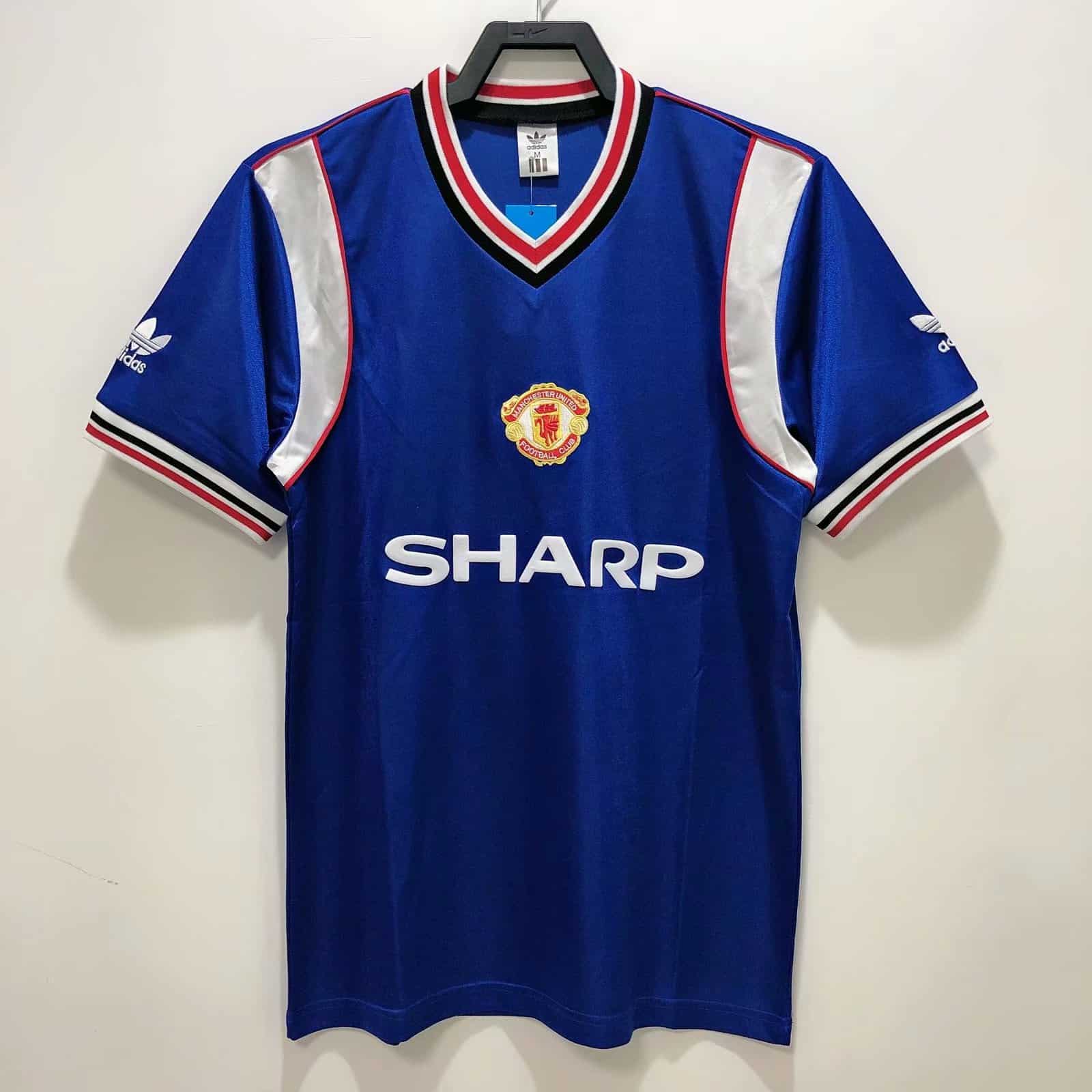 Maillot troisième rétro de Manchester United 1985