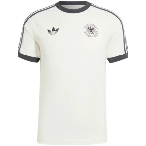 Maillot Adidas Originals Allemagne 3 Bandes en Pur Coton Blanc 2024 – joueur