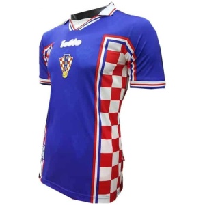 Maillot extérieur rétro de la Croatie 1998