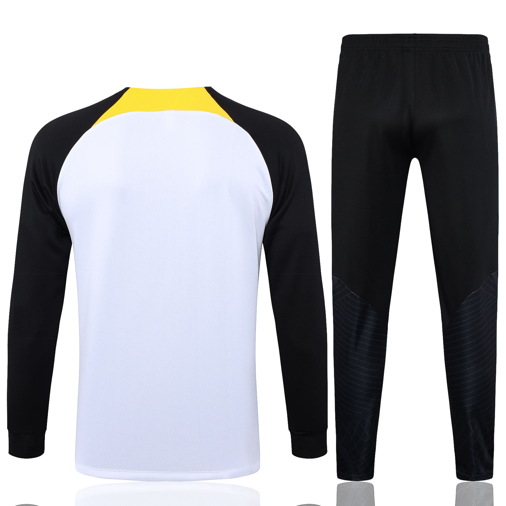Survêtement d’entraînement Chelsea Veste + Pantalon Blanc – Noir 2023/24
