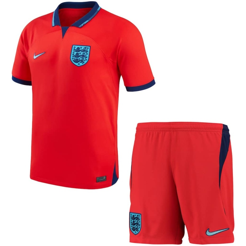Maillot extérieur pour enfants de l’Angleterre Coupe du Monde de la FIFA Qatar 2022