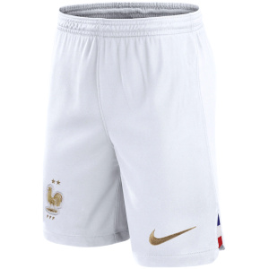 Shorts domicile de la France Coupe du Monde de la FIFA Qatar 2022