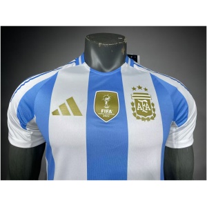 Maillot Authentique Domicile de l'Argentine 2024 - Joueur