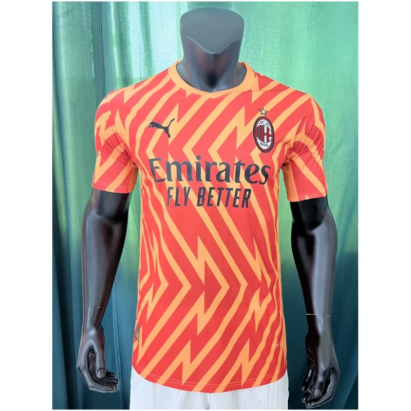 Maillot de Gardien de But Orange de l’AC Milan 2023/24