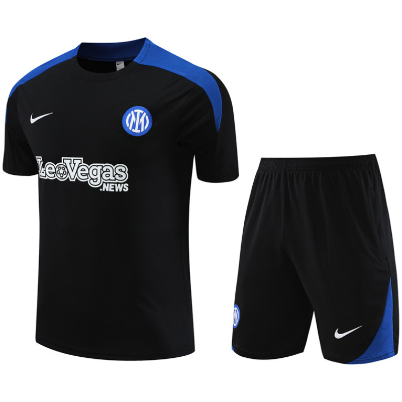 Tenue d’entraînement courte Inter Milan noire 2024/25