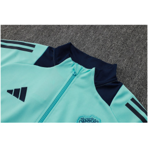 Ensemble de Survêtement Manchester United Veste + Pantalon Vert Clair 2024/25