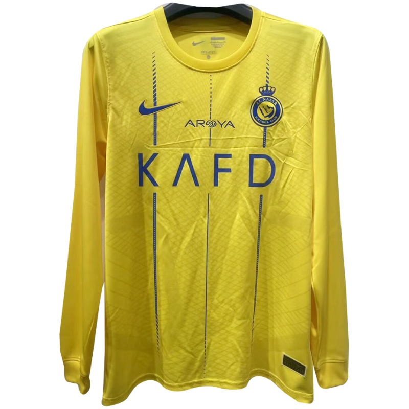 Maillot domicile manches longues d’Al-Nassr Riyad 2023/24