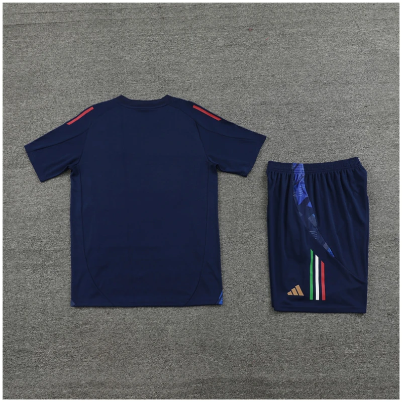 Ensemble d’Entraînement Court pour Enfants Italie Royal 2024