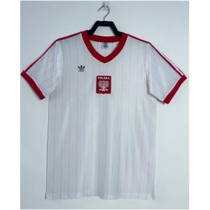 Maillot Domicile Rétro de la Pologne 1982