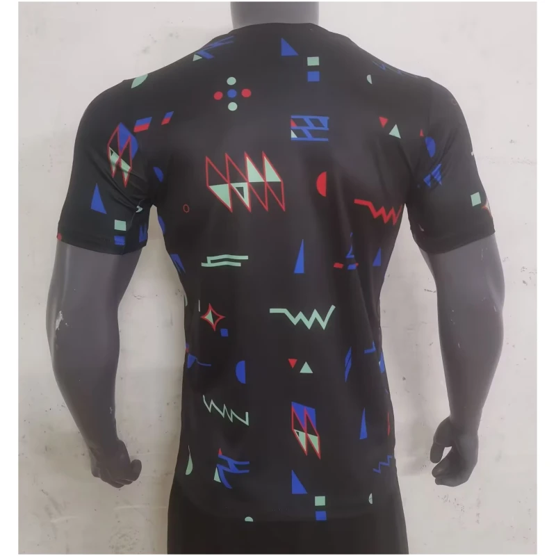 Maillot d’entraînement noir pré-joueur Portugal 2024