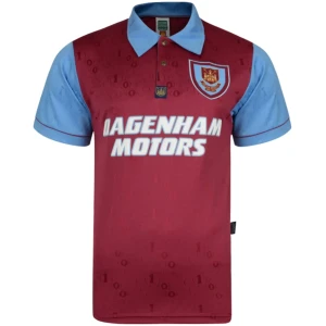 Maillot domicile rétro de West Ham United 1995/97