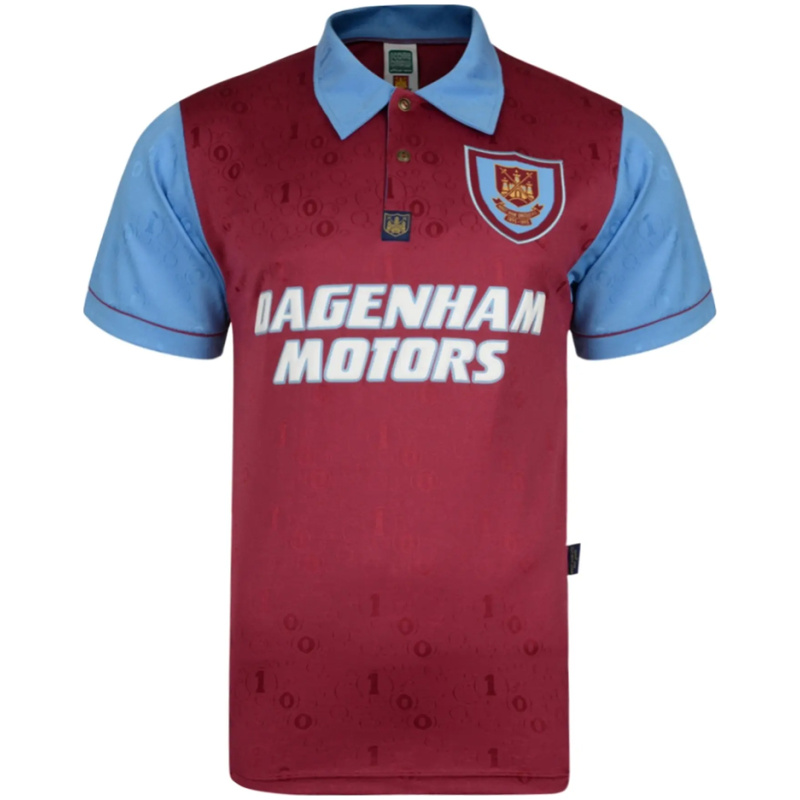 Maillot domicile rétro de West Ham United 1995/97
