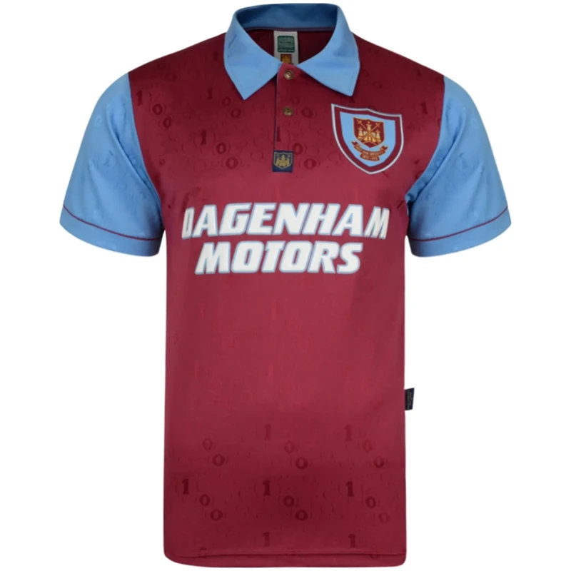 Maillot domicile rétro de West Ham United 1995/97