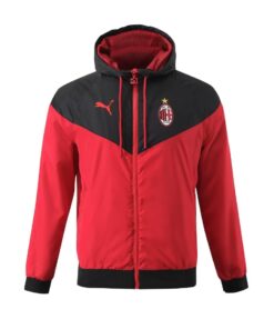 Veste Coupe-vent AC Milan Toutes Saisons Rouge 2023/24
