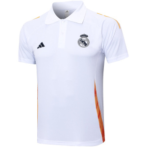 Polo Real Madrid Blanc Pur 2024/25