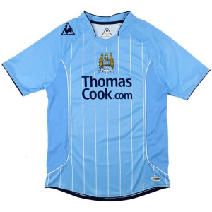 Maillot Domicile Rétro de Manchester City 2007/08