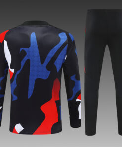 Ensemble d’entraînement camouflage noir Manchester United pour enfants 2024/25
