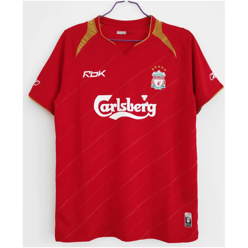 Maillot Domicile Rétro de Liverpool 2005/06