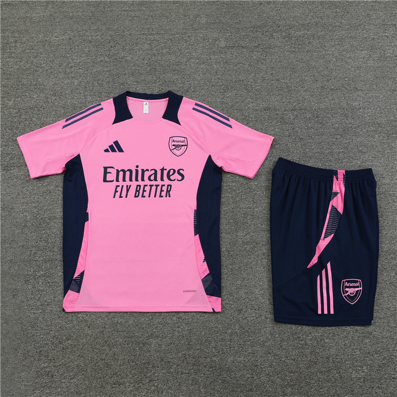 Short de survêtement enfant Arsenal rose 2024/25 Short de survêtement enfant Arsenal rose 2024/25