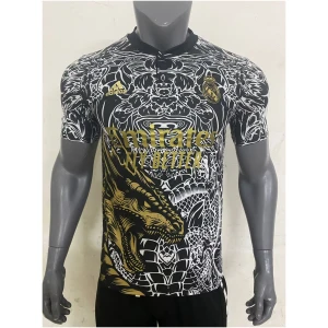 Maillot Édition Spéciale Real Madrid Dragon Noir 2023/24