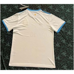 Maillot Blanc Commémoratif d'Argentine Championne du Monde