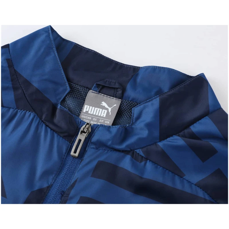 Veste Coupe-Vent Tous Temps Manchester City Bleu Nuit 2023/24