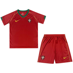 Maillot Domicile Enfant Rétro Portugal 2006