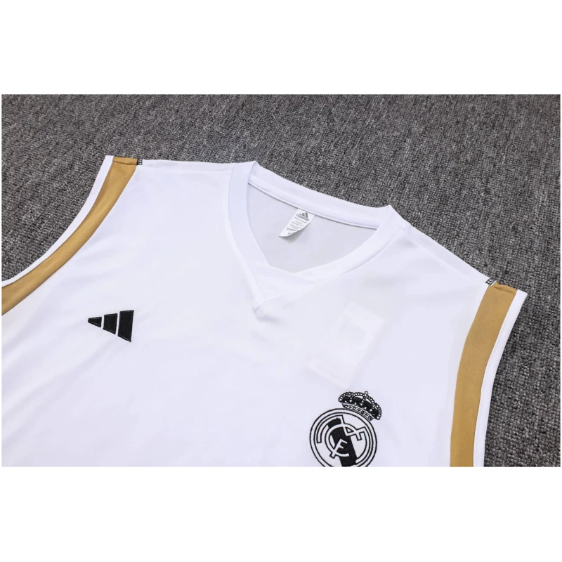 Maillot sans manches Real Madrid blanc 2023/24