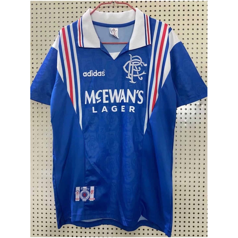 Maillot Domicile Rétro des Rangers 1996/97