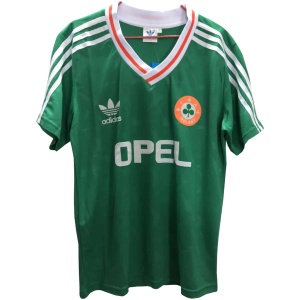 Maillot domicile rétro de l’Irlande 1990