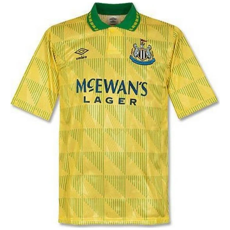 Maillot extérieur rétro de Newcastle United 1991