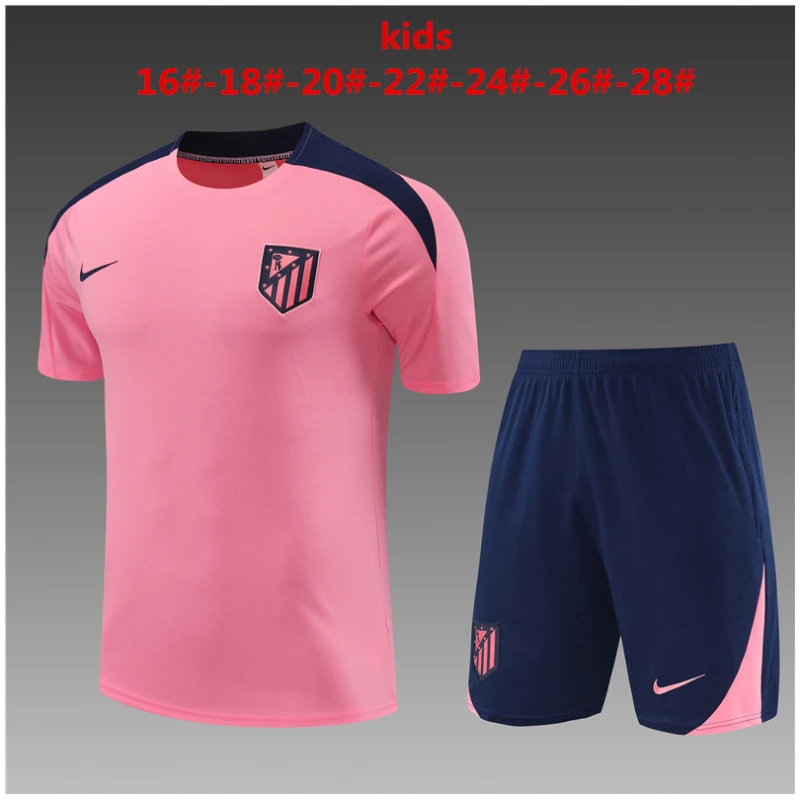Ensemble de Short d’Entraînement Enfants Atlético Madrid Rose 2024/25