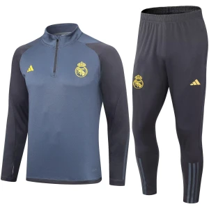 Survêtement d’entraînement gris Real Madrid 2023/24