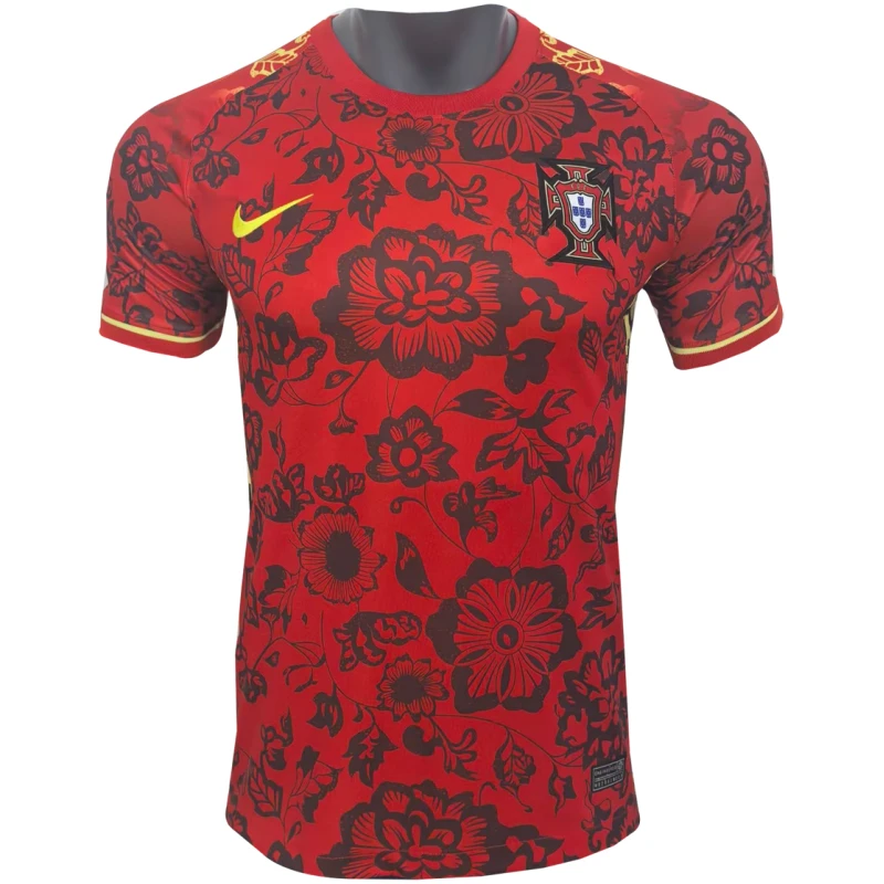 Maillot spécial Portugal Fleur Rouge 2024