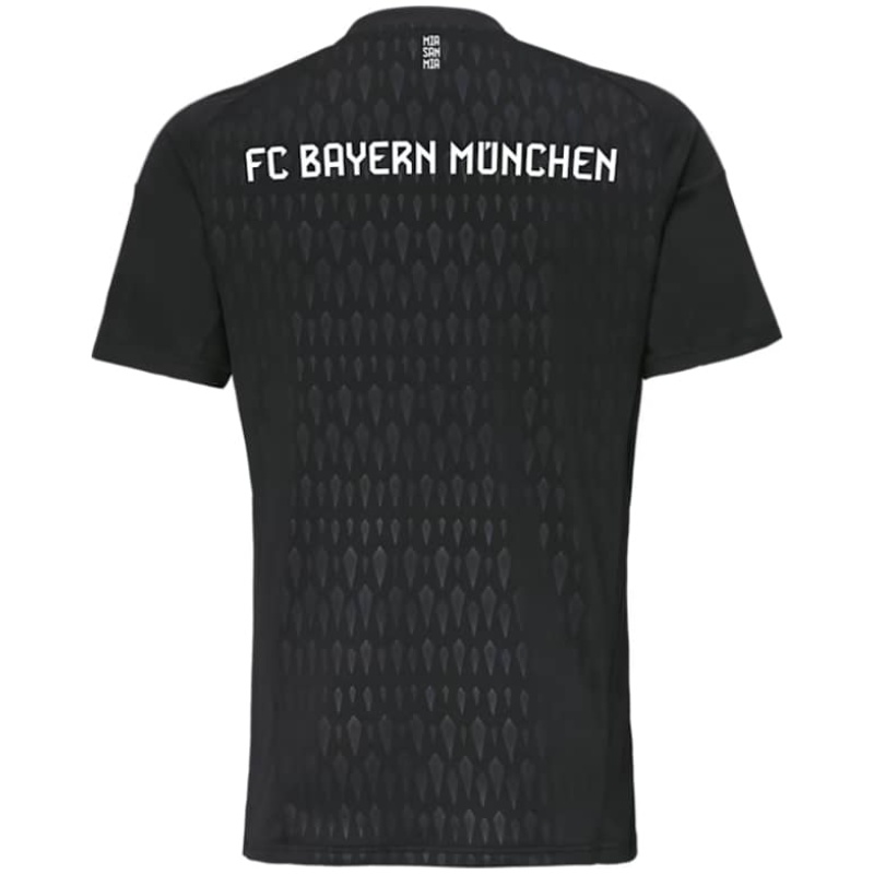 Maillot Noir de Gardien de But du Bayern Munich 2023/24