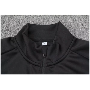 Ensemble de survêtement d'entraînement S.S. Lazio Veste + Pantalon Noir 2023/24