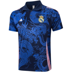 Polo Real Madrid Dragon Bleu 2024/25