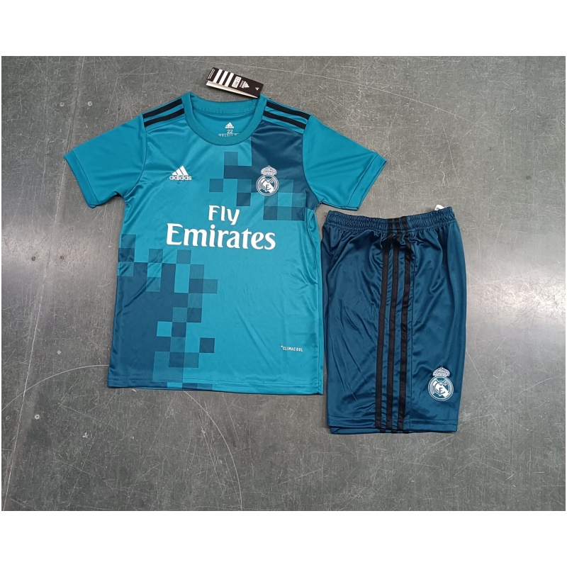 Maillot extérieur rétro pour enfants du Real Madrid 2017/18