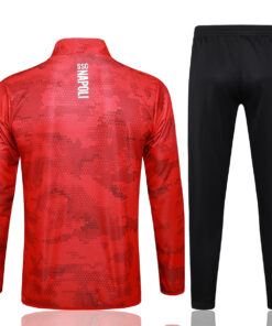 Ensemble d’entraînement Napoli Veste + Pantalon Rouge 2024/25