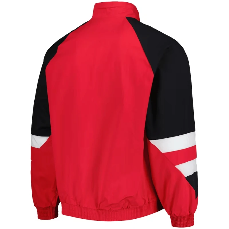 Veste Windrunner Manchester United Icon à demi-fermeture éclair rouge 2023/24