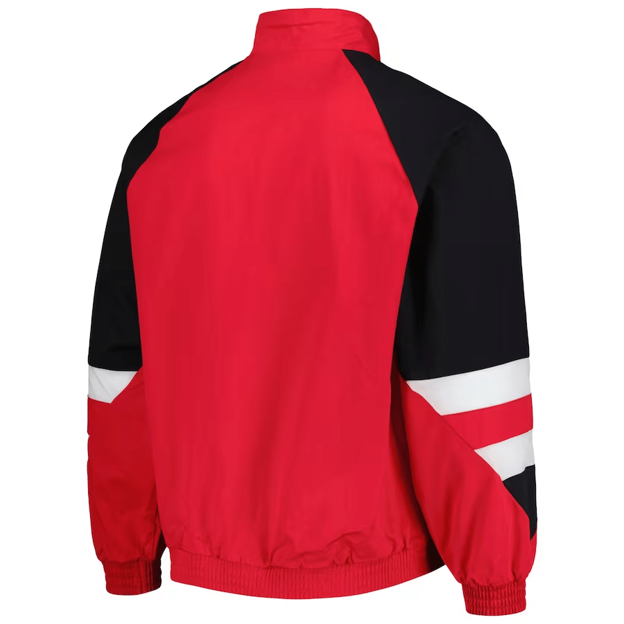 Veste Windrunner Manchester United Icon à demi-fermeture éclair rouge 2023/24