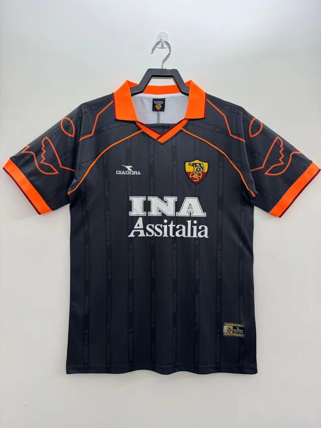Maillot Domicile Rétro de la Roma 1999/00
