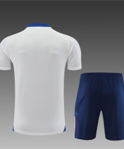 Ensemble d’entraînement court pour enfants Italie blanc 2024
