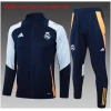 Ensemble d’entraînement pour enfants Real Madrid : Veste + Pantalon Royal 2024/25