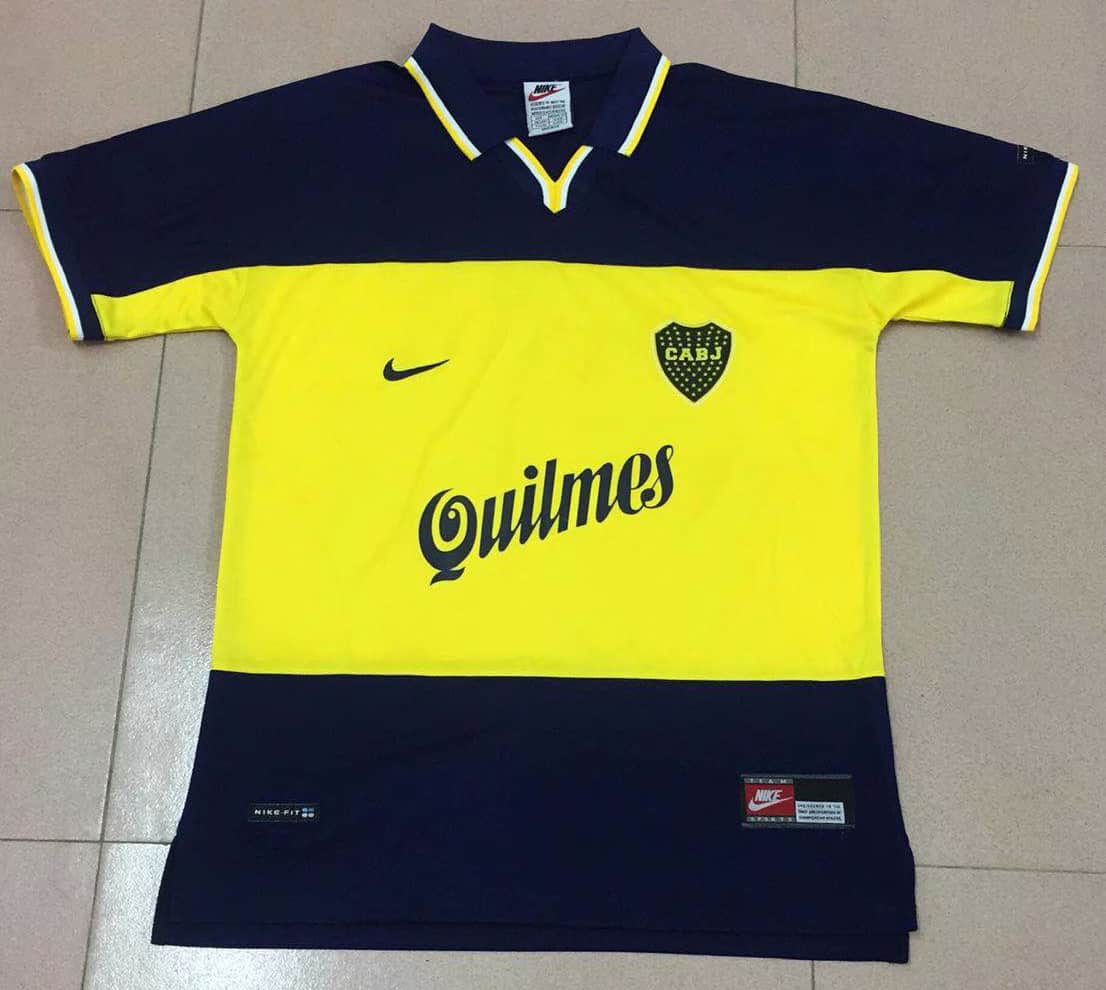 Maillot domicile rétro Boca Juniors 1999