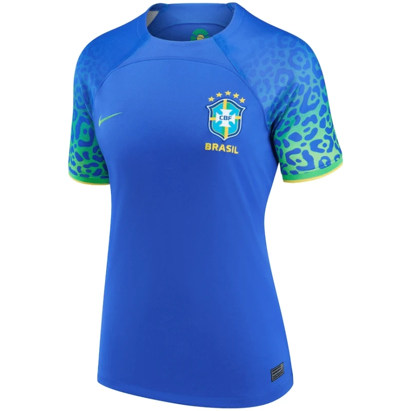 Maillot extérieur de l’équipe féminine du Brésil pour la Coupe du Monde de la FIFA 2022 au Qatar