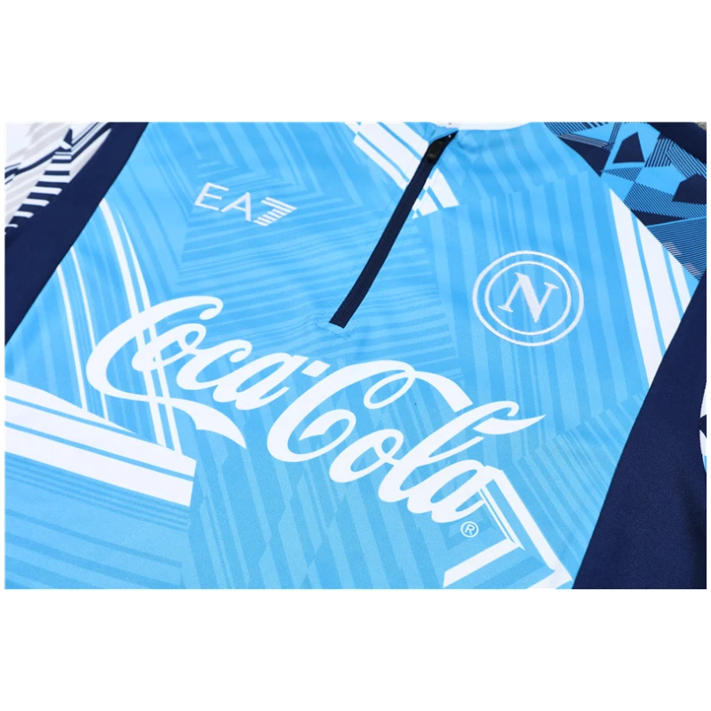 Tenue d’entraînement Napoli bleue 2024/25